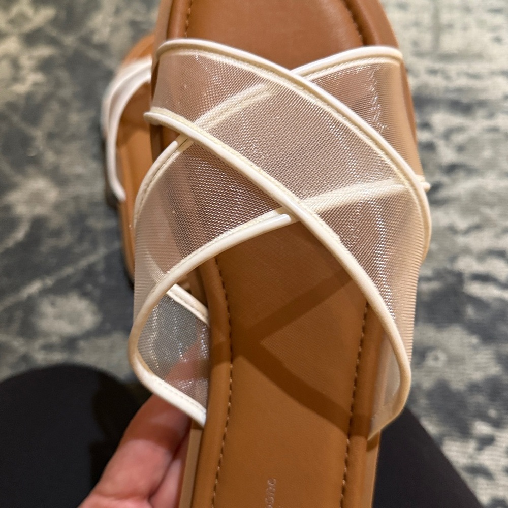 Rag & Bone white mesh sandals. New without tags. - Picture 2 of 3
